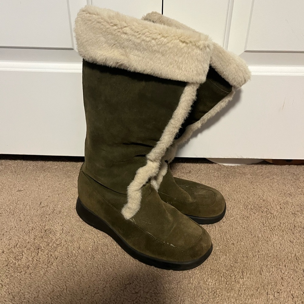 Women's Aerosoles Shearling-Lined Boots